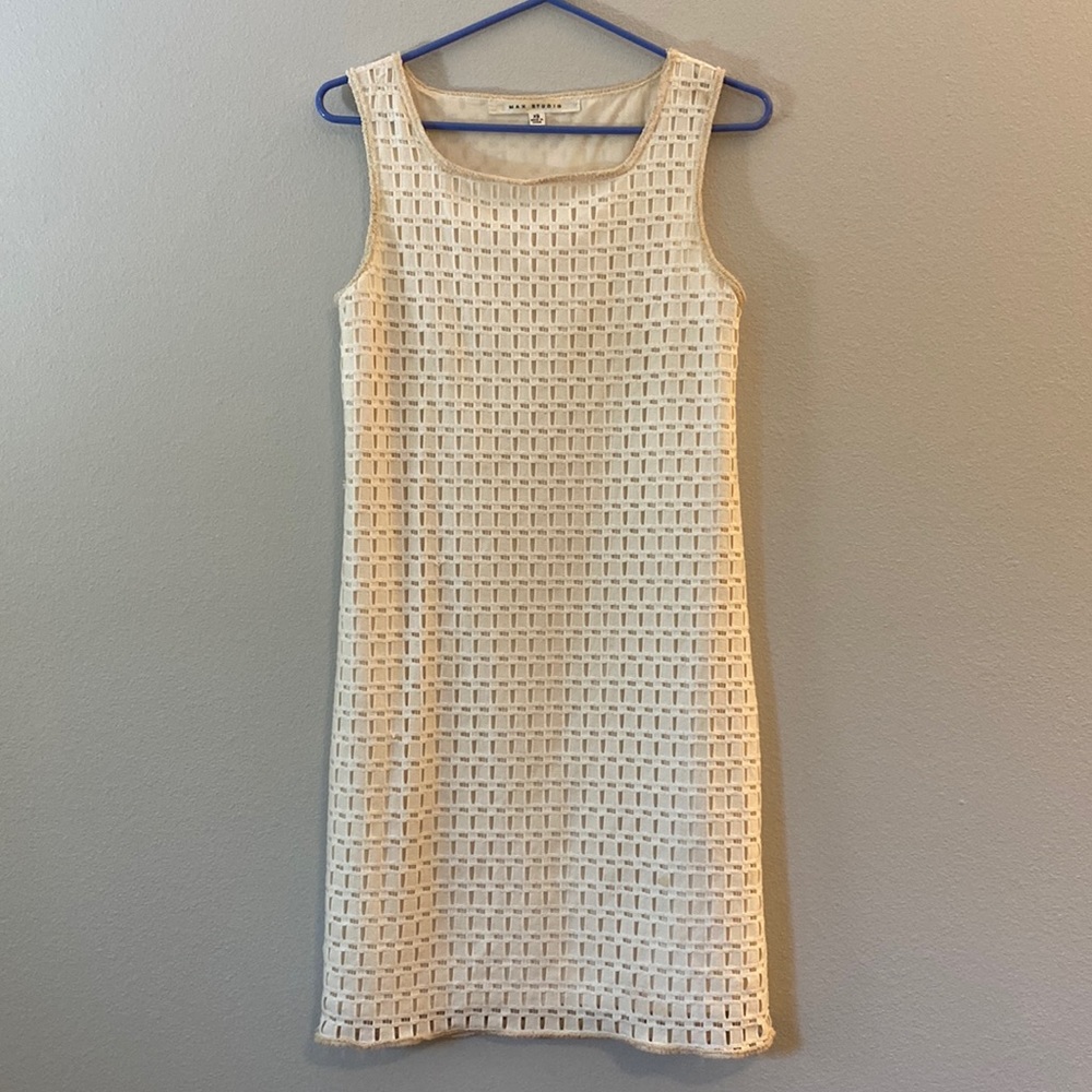 XS MAX STUDIO white dress